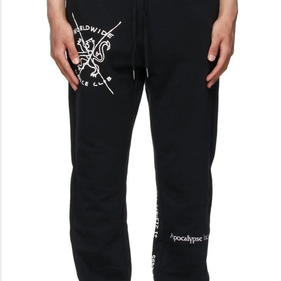 Ksubi Black Crest Lo-Fi Liberty Trak Lounge Pants Large - Picture 7 of 7